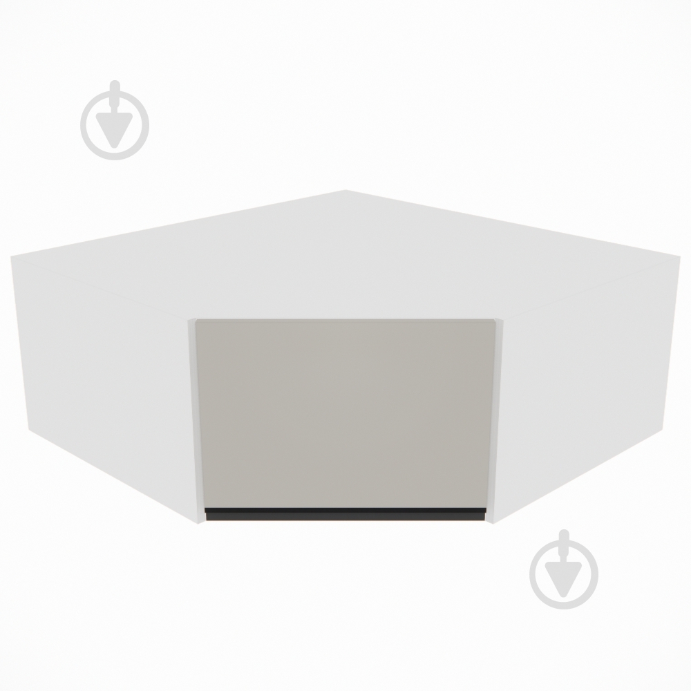 Шкаф Софи (А 90х90 правая) кашемир/белый Світ Меблів - фото 1 Шкаф Софи (А 90х90 правая) кашемир/белый Світ Меблів - фото 1