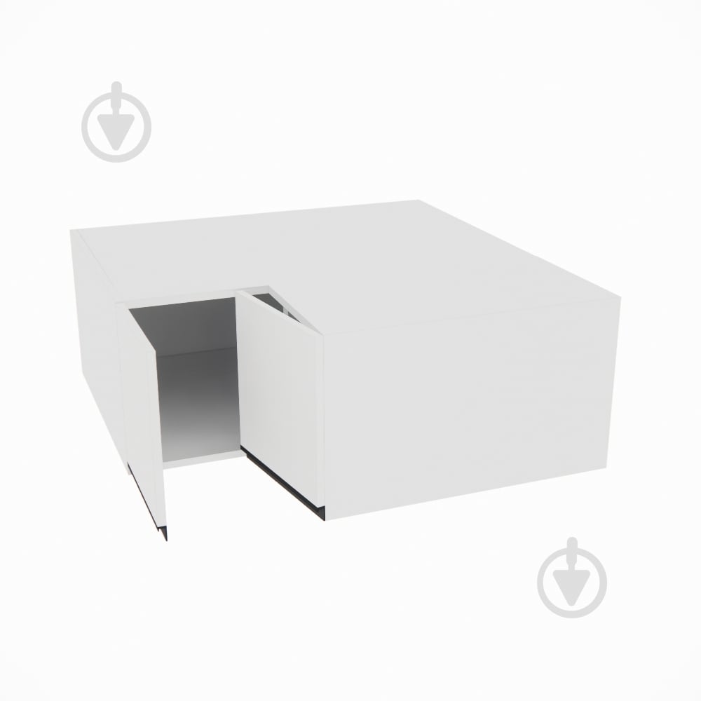 Шафа Софі (А 90х90 прямий (570) ліва) білий/білий Світ Меблів - фото 2 Шафа Софі (А 90х90 прямий (570) ліва) білий/білий Світ Меблів - фото 2