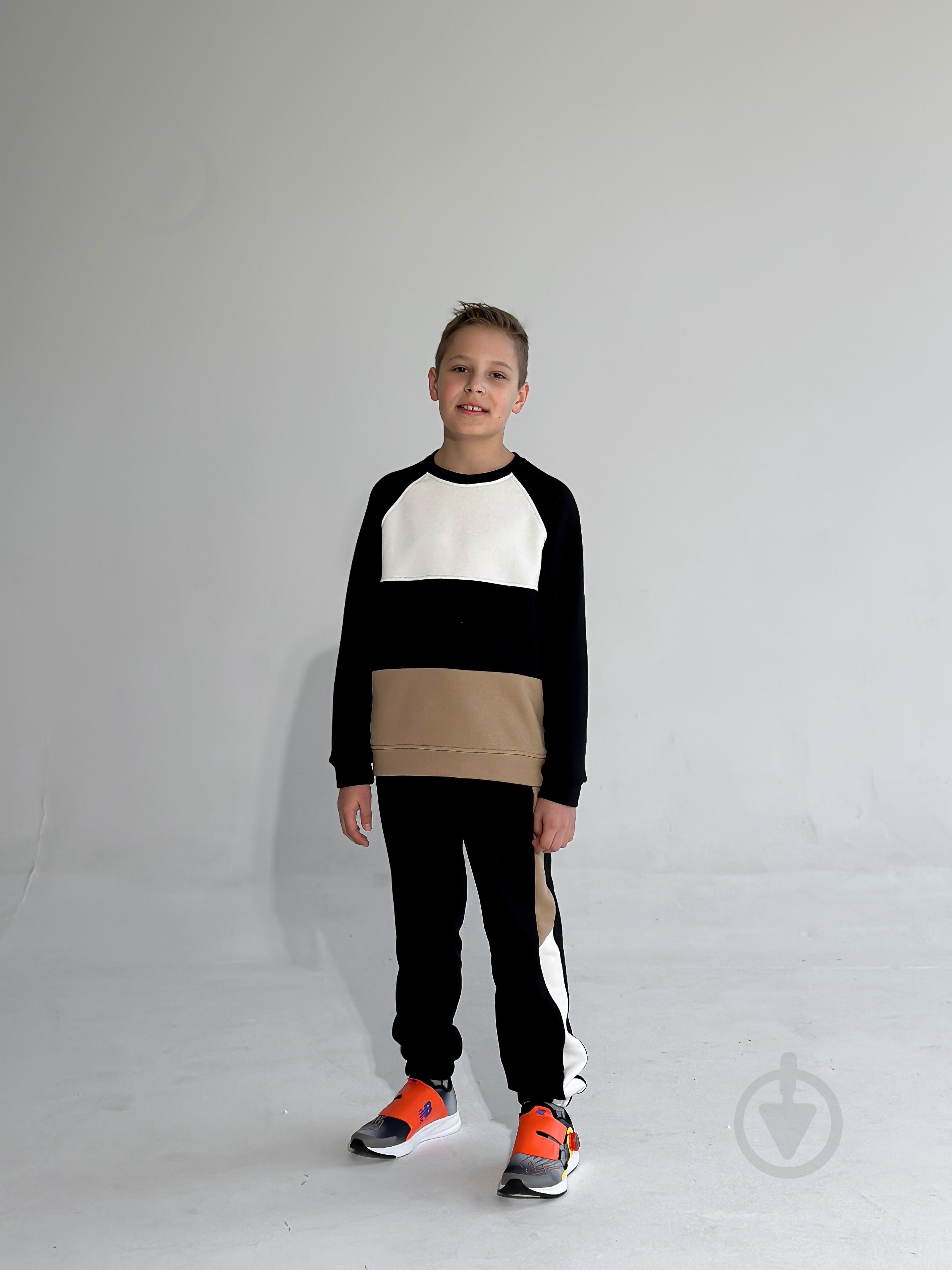 Спортивный костюм Obzor детский р.152 [019] Black 783 - фото 1