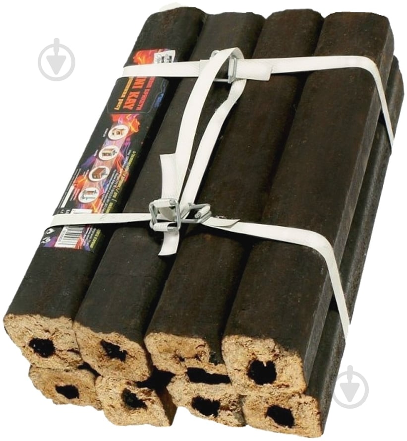 Брикеты топливные топливные рисовые 8 шт. - фото 2