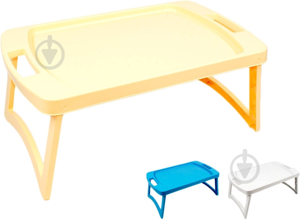 Поднос на ножках 55,6x33 см 21456 цвет в ассортименте - фото 3