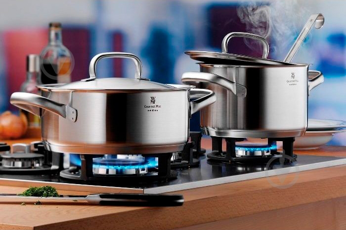 Набор кастрюль WMF с крышками Gourmet Plus 5 шт. - фото 10 Набор кастрюль WMF с крышками Gourmet Plus 5 шт. - фото 10