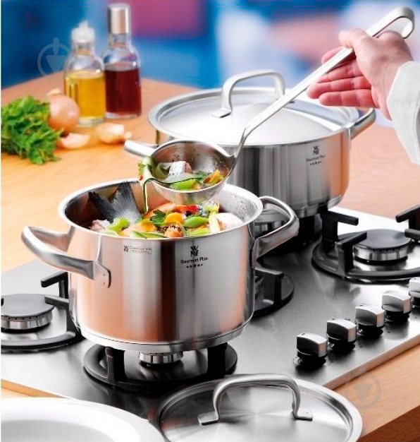 Набор кастрюль WMF с крышками Gourmet Plus 5 шт. - фото 11 Набор кастрюль WMF с крышками Gourmet Plus 5 шт. - фото 11