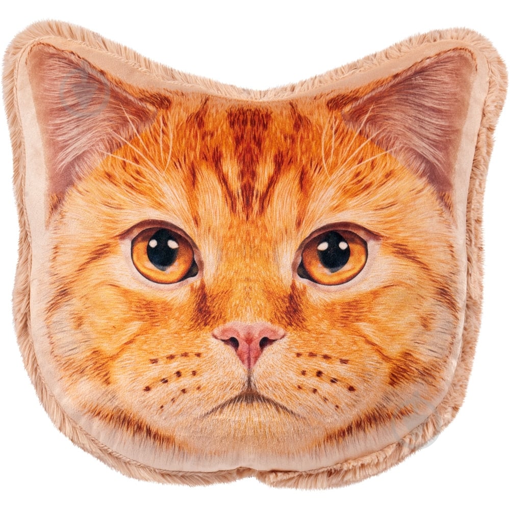 Подушка декоративная Британский кот 30x35 см бежевый Stip - фото 1