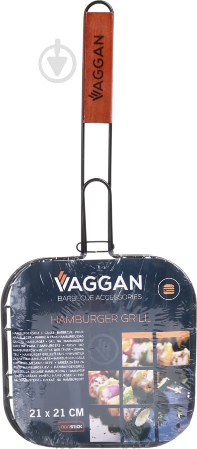 Решітка для барбекю BBQ 49x21x21 см - фото 4