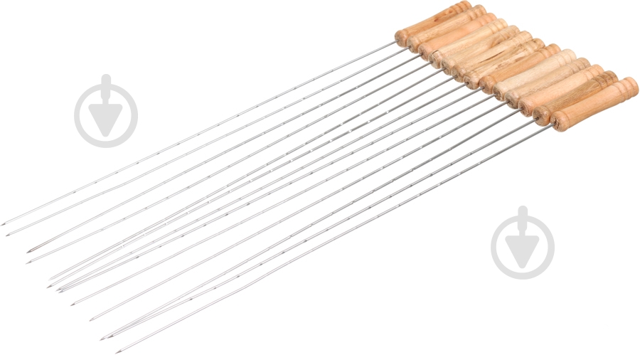 Набір шампурів BBQ 12 шт. - фото 1