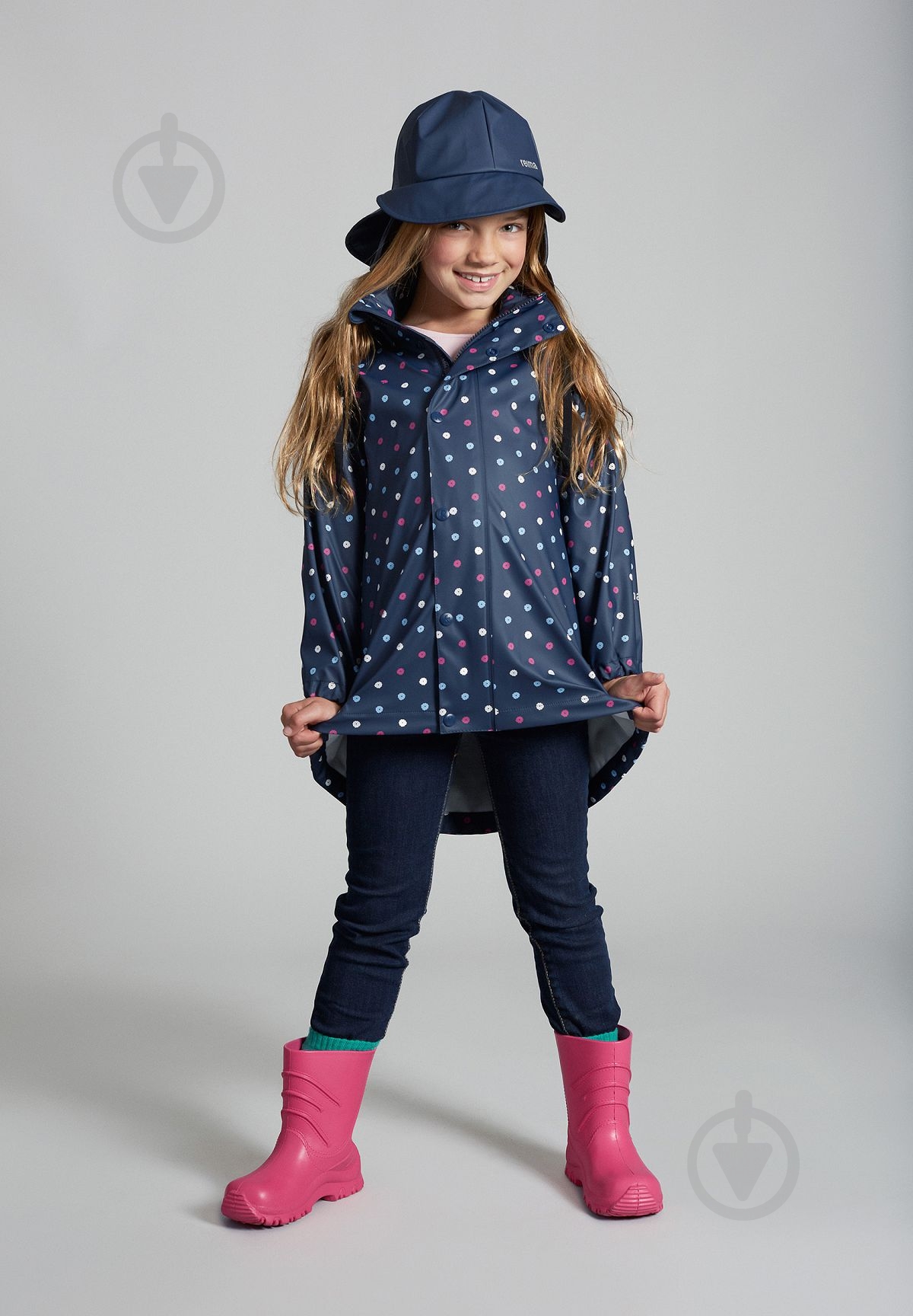 Шапка-дождевик Reima Rainy 528409-6980 синий - фото 6