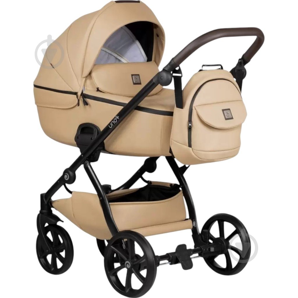 Коляска универсальная TUTIS Uno5 plus Leather Collection Caramel (1402167) - фото 1