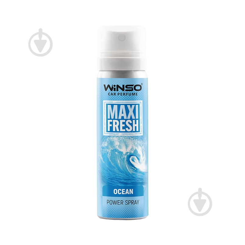 Ароматизатор подвесной WINSO Maxi Fresh Ocean 830390 75 мл - фото 1 Ароматизатор подвесной WINSO Maxi Fresh Ocean 830390 75 мл - фото 1