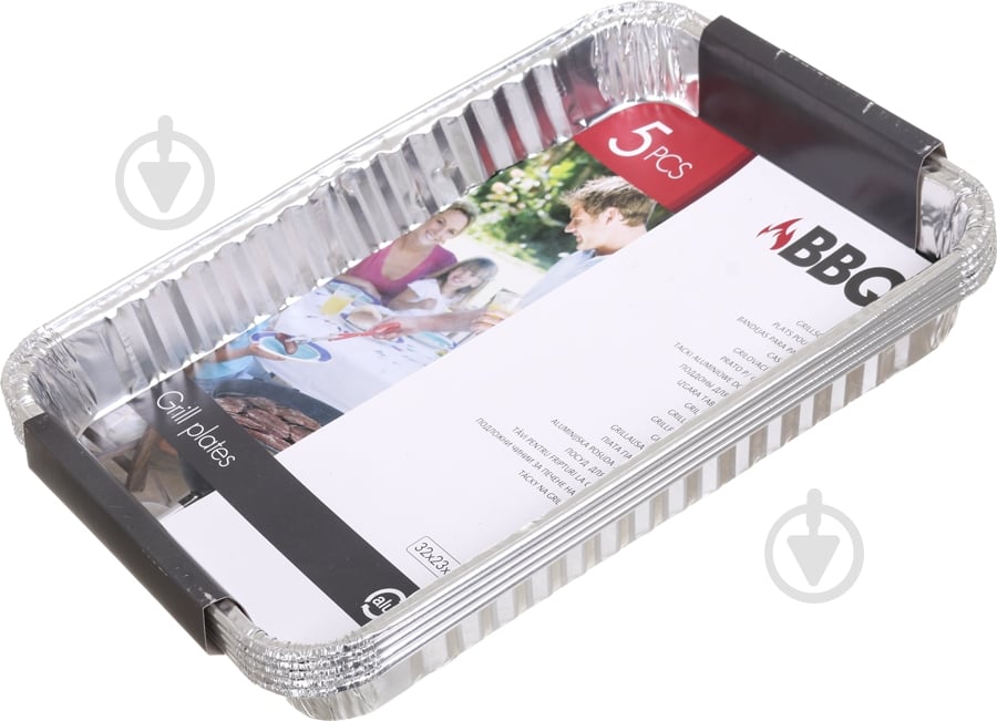 Контейнери BBQ для барбекю 32x23x4 см 5 шт. - фото 4