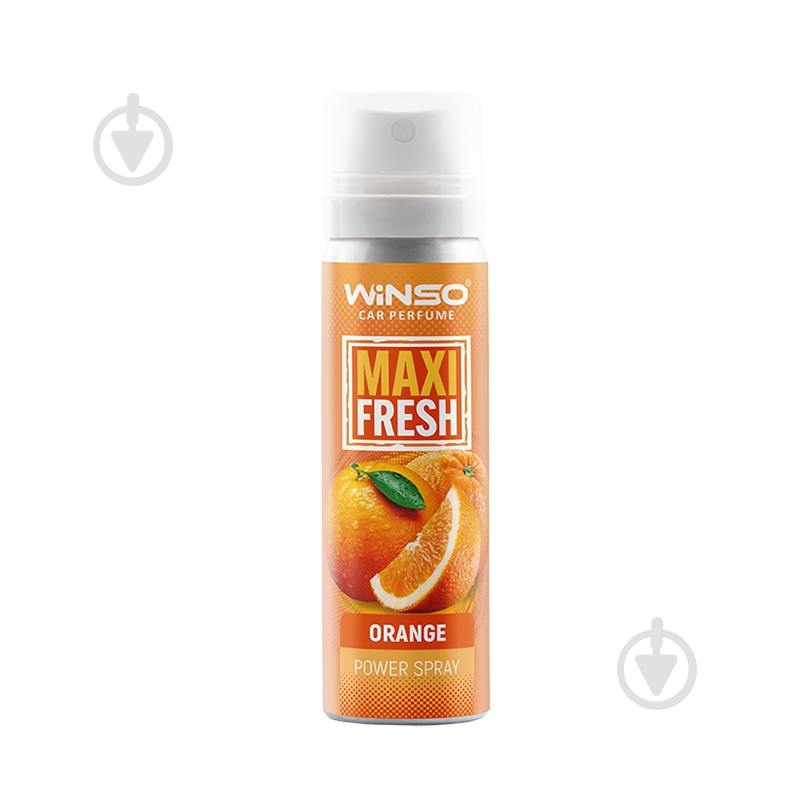Ароматизатор подвесной WINSO Maxi Fresh Orange 830350 75 мл - фото 1