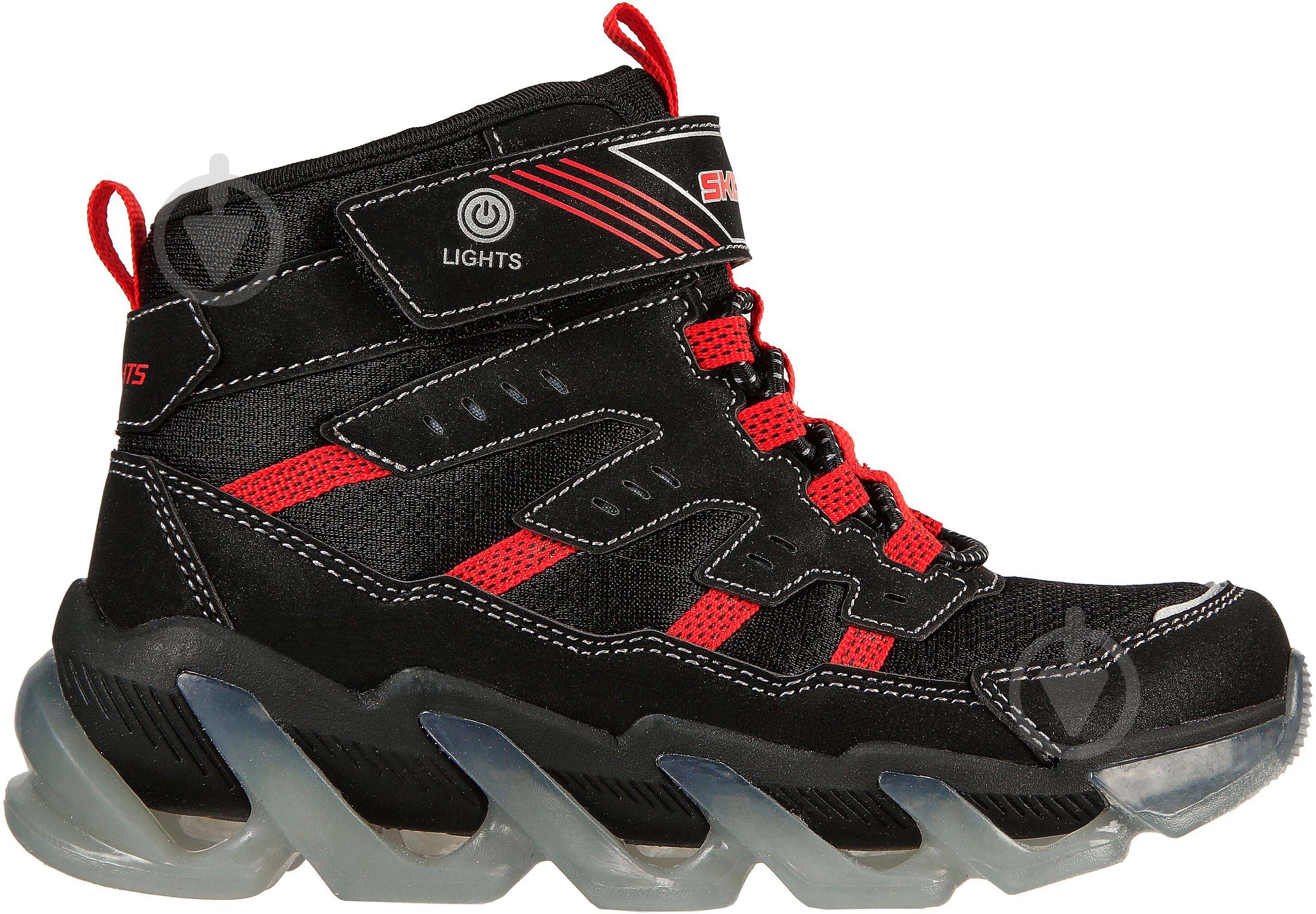 Черевики Skechers 400131L BKRD р.33,5 чорний - фото 1