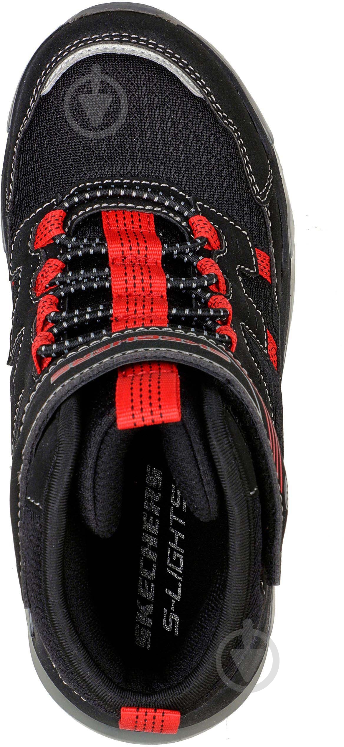 Черевики Skechers 400131L BKRD р.33,5 чорний - фото 4