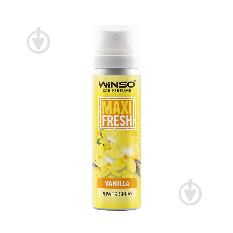 Ароматизатор подвесной WINSO Maxi Fresh Vanilla 830320 75 мл - фото 1 Ароматизатор подвесной WINSO Maxi Fresh Vanilla 830320 75 мл - фото 1