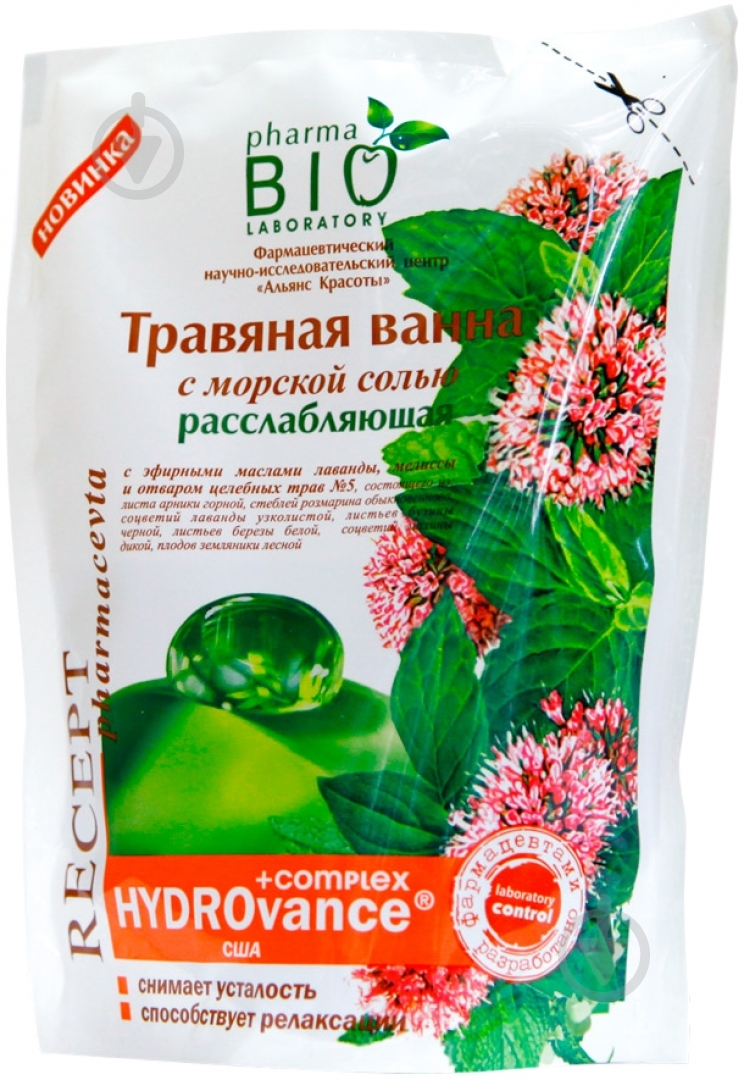 Соль Pharma Bio Laboratory Расслабляющая 450 мл - фото 1