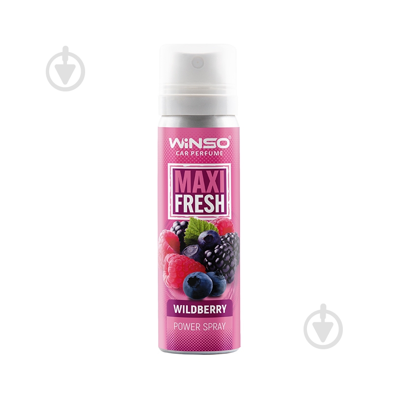Ароматизатор подвесной WINSO Maxi Fresh Wildberry 830420 75 мл - фото 1