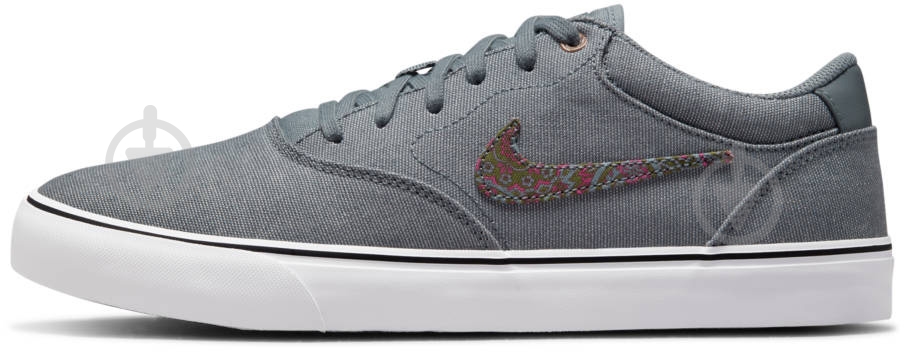 Кроссовки мужские Nike SB CHRON 2 CNVS PRM DM3513-002 р.47,5 серые - фото 3