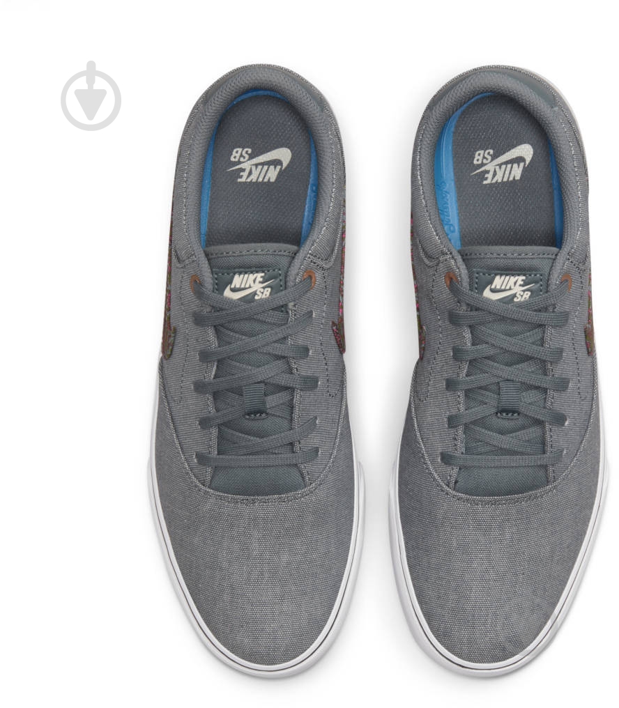 Кроссовки мужские Nike SB CHRON 2 CNVS PRM DM3513-002 р.47,5 серые - фото 7