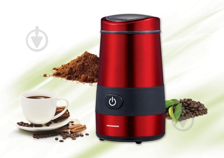 Кофемолка Heinner HCG-200RED - фото 2