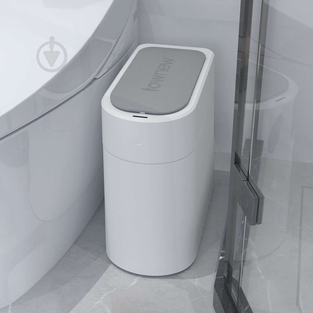 Корзина для мусора Xiaomi TOWNEW T3 White 13 л белый - фото 4
