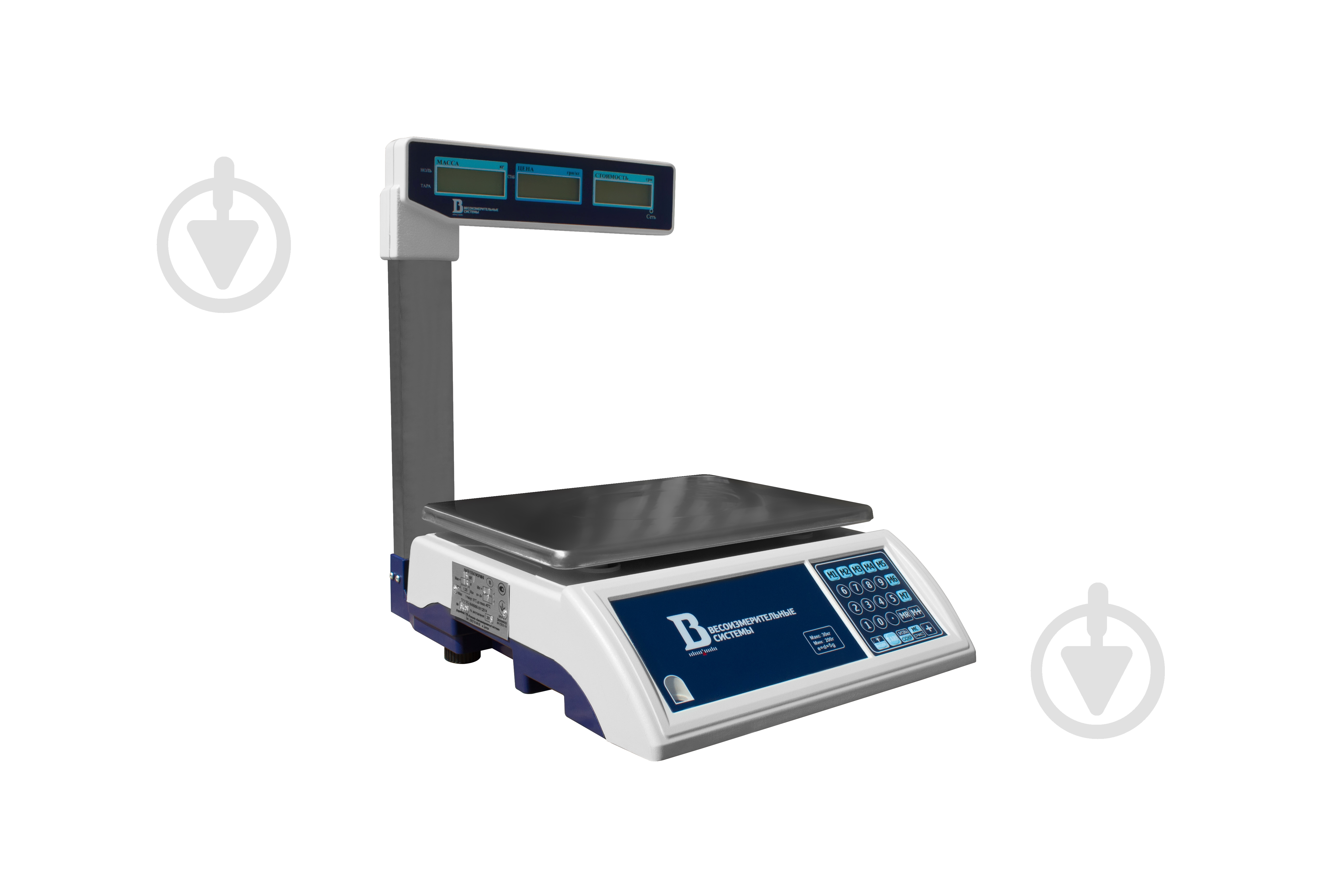 Ваги торговельні VIS 15ВП1-Т (С) - фото 4