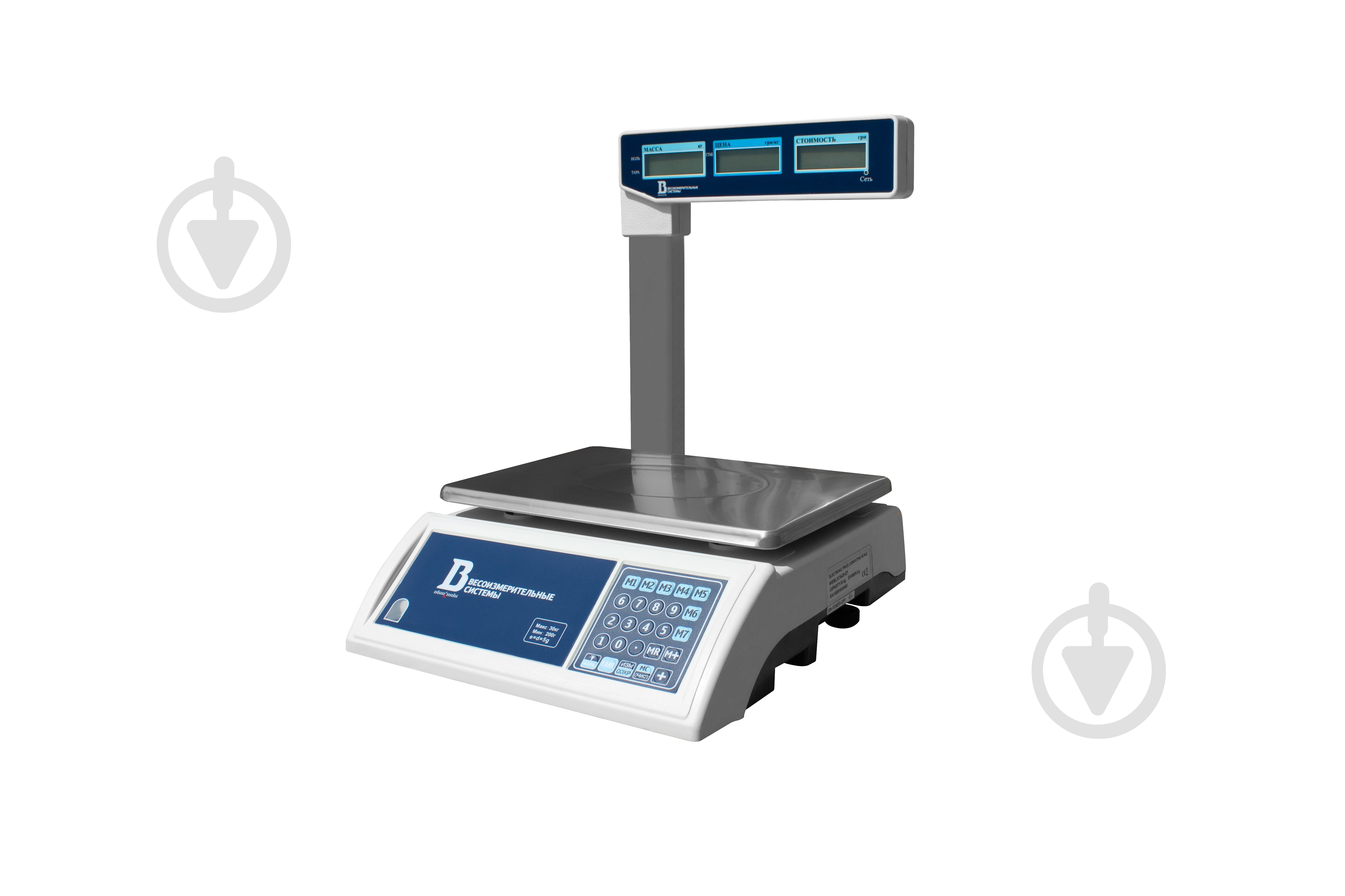 Ваги торговельні VIS 30ВП1-Т(С) - фото 2