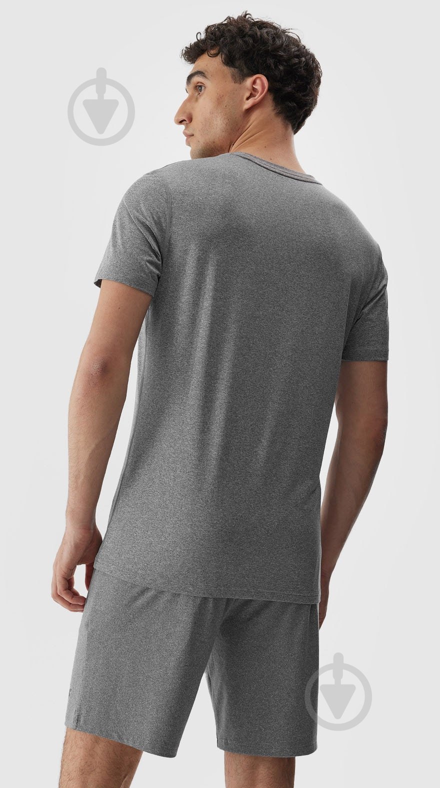 Футболка 4F TSHIRT FNK M449 4FAW23TFTSM449-27M р.M серый - фото 4