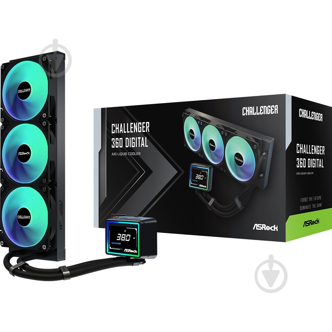 Система водного охлаждения ASRock Challenger 360 Digital - фото 10