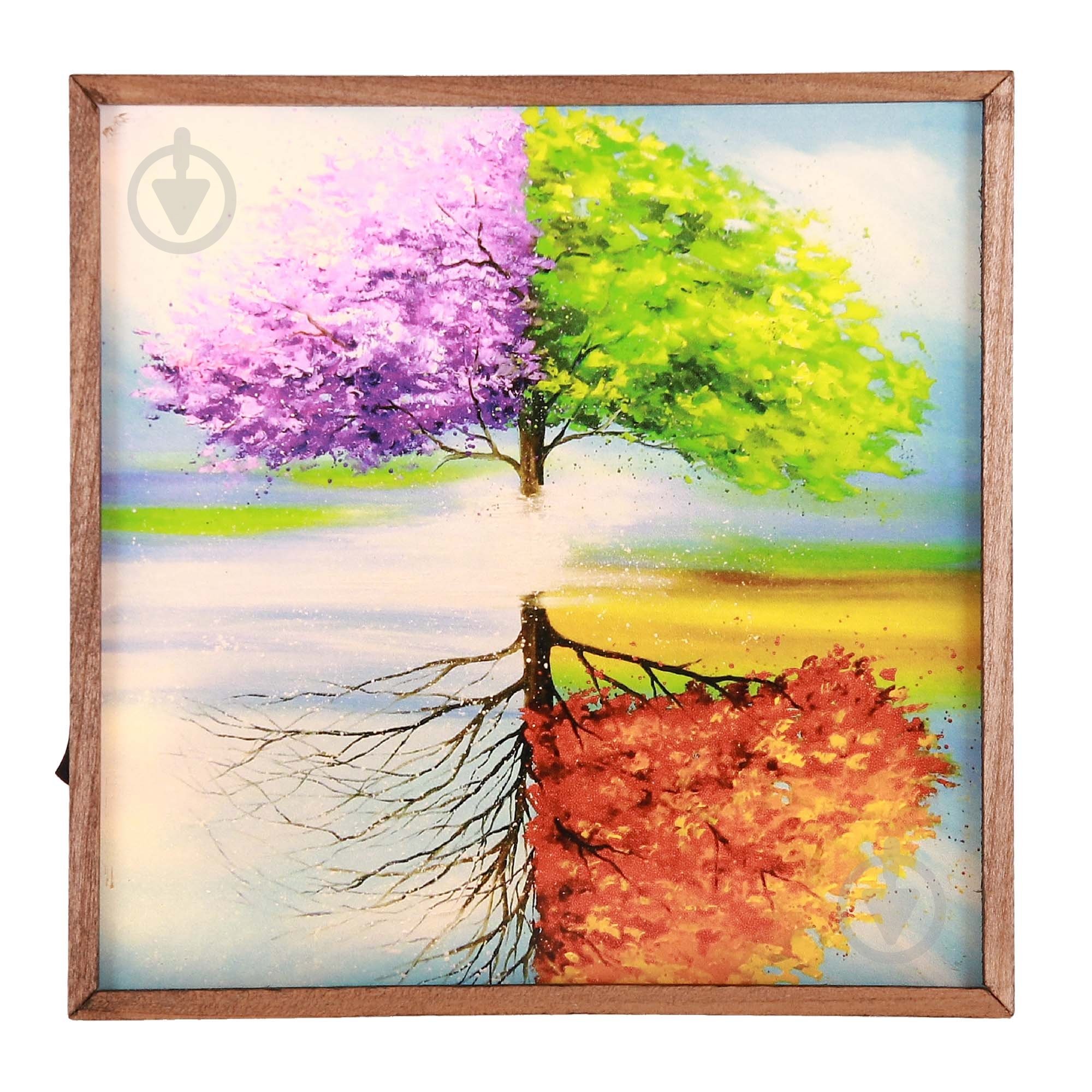 Настільна лампа декоративна The 11's Квіти худ. Дарчук 1x2 Вт дуб - фото 4 Настільна лампа декоративна The 11's Квіти худ. Дарчук 1x2 Вт дуб - фото 4