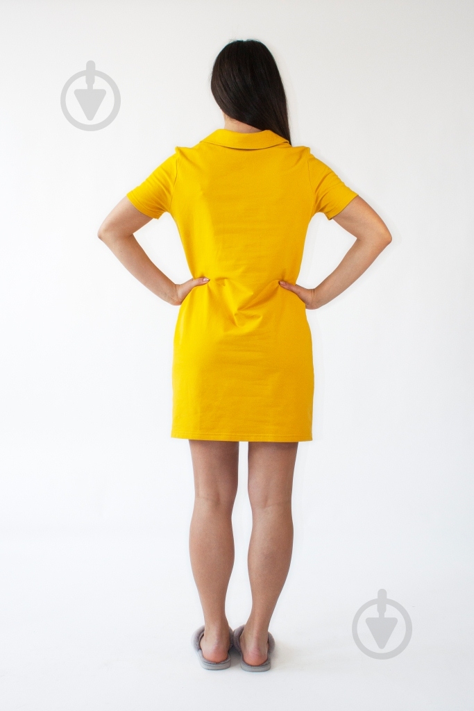 Платье Flis clothes р. S желтый - фото 3