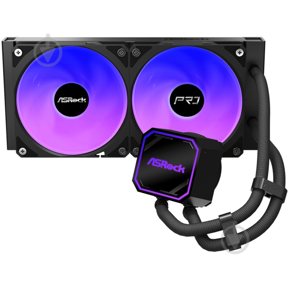 Система водного охлаждения ASRock Pro 240 ARGB - фото 1 Система водного охлаждения ASRock Pro 240 ARGB - фото 1