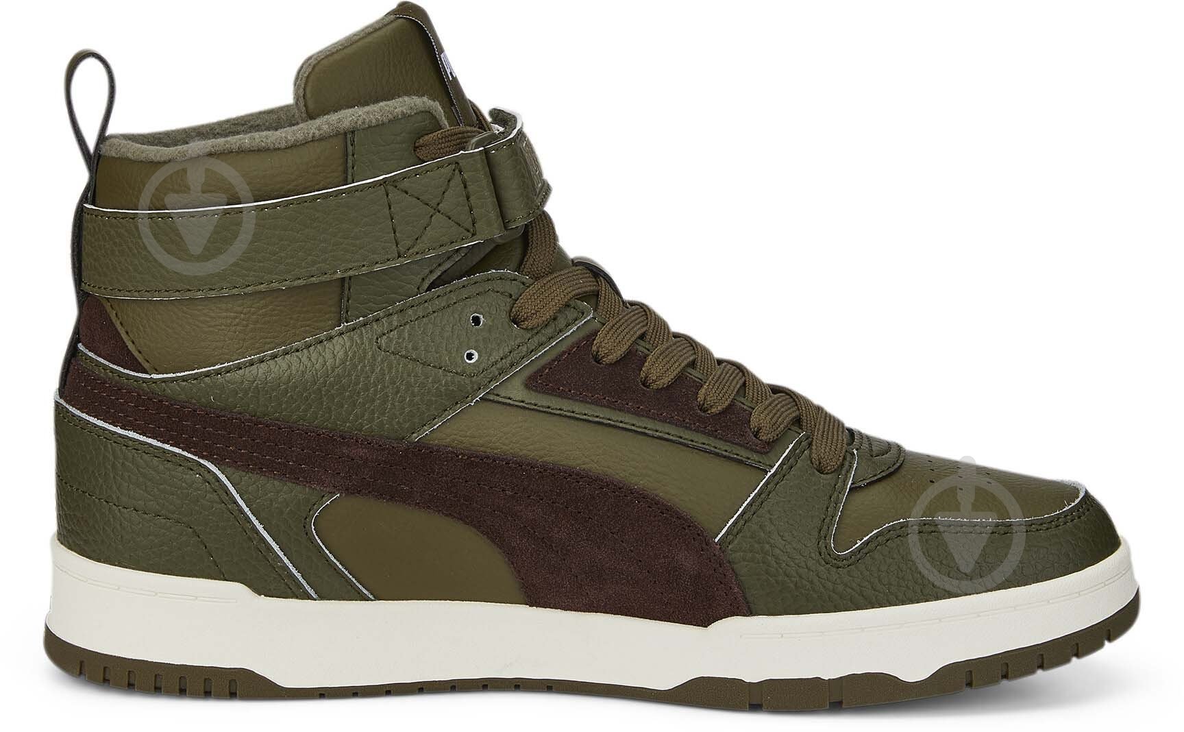Ботинки Puma RBD GAME WTR DEEP OLIVE-DARK CHOCOLATE-P 38760401 р.43 зеленый - фото 2