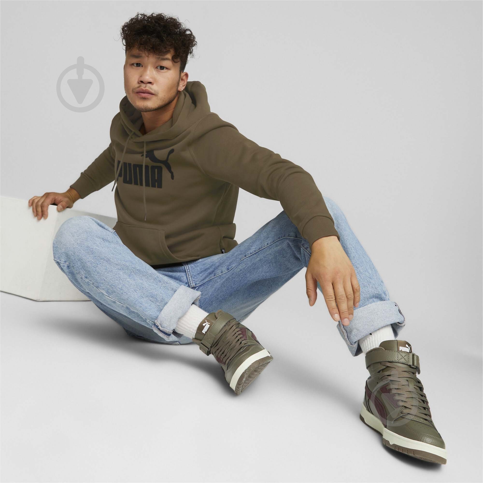 Ботинки Puma RBD GAME WTR DEEP OLIVE-DARK CHOCOLATE-P 38760401 р.43 зеленый - фото 8