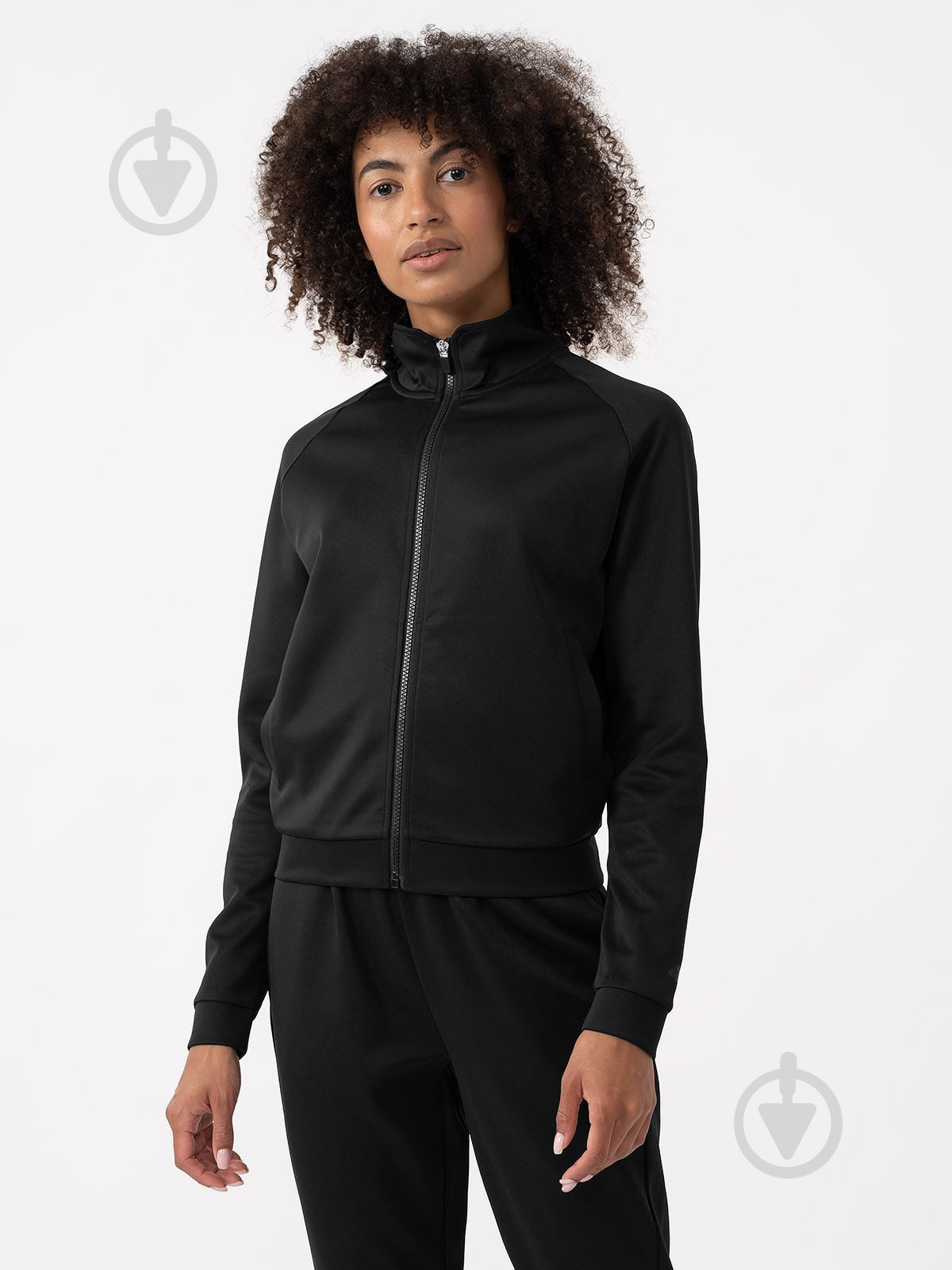 Джемпер 4F SWEATSHIRT FNK F196 4FAW23TFSWF196-20S р.XS черный - фото 1