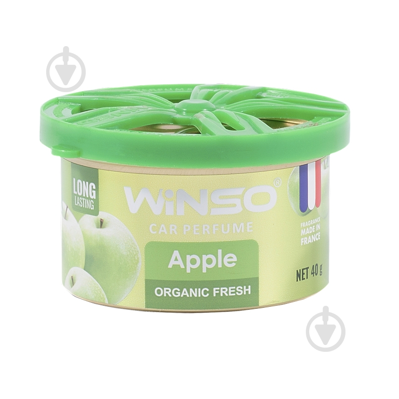 Ароматизатор подвесной WINSO Organic Fresh Apple 533220 40 мл - фото 1