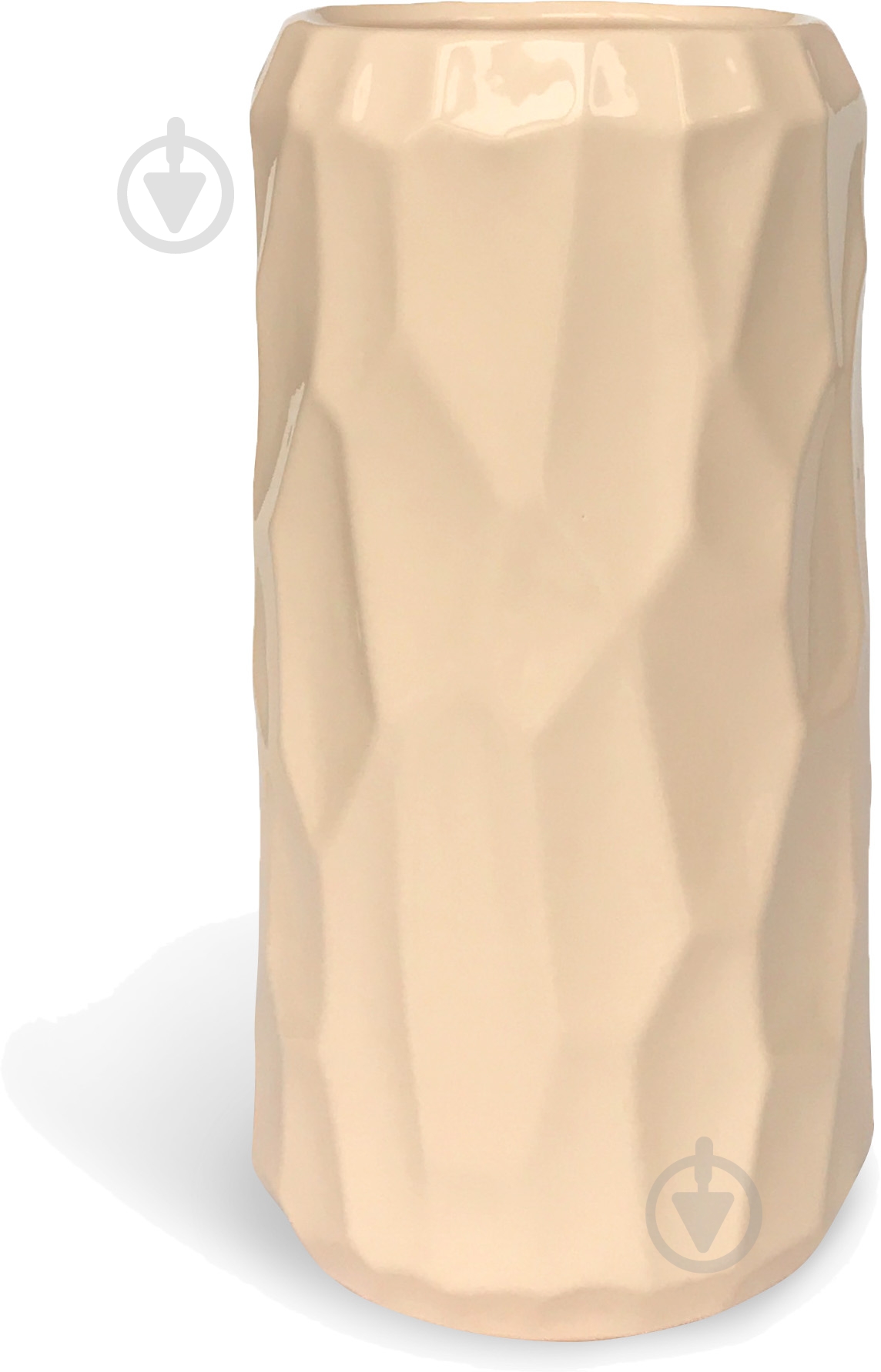 Ваза керамическая Rezon Яра 27.5 см 27,5 см бежевая - фото 1