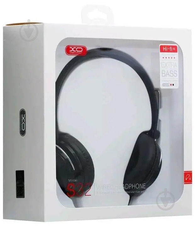 Гарнитура Xo S32 Stereo black (13797) - фото 2 Гарнитура Xo S32 Stereo black (13797) - фото 2