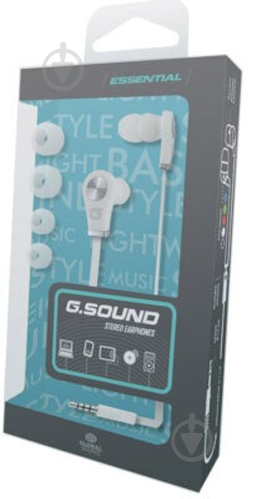 Наушники G.Sound A0105Wt white - фото 2