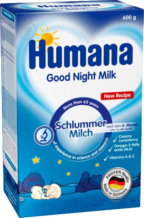 Суха суміш Humana Солодкі сни 600 г - фото 2 Суха суміш Humana Солодкі сни 600 г - фото 2