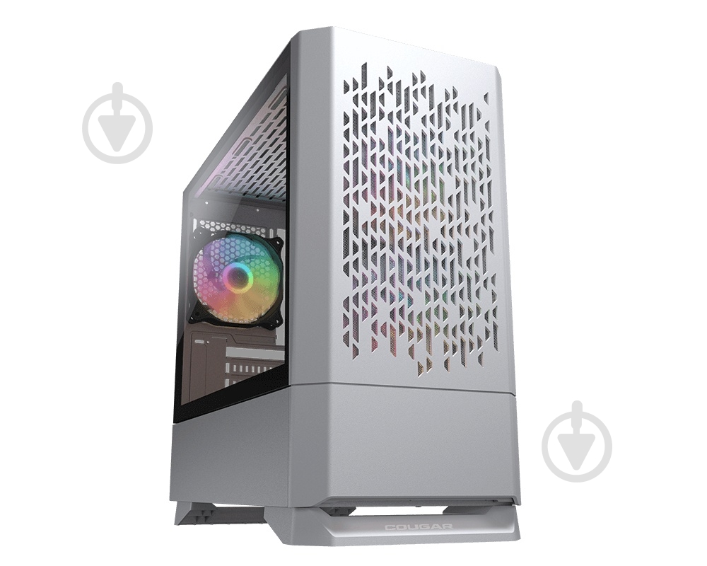 Корпус Cougar MG140 AIR RGB (White) ARGB Fan Pre-installed - фото 1
