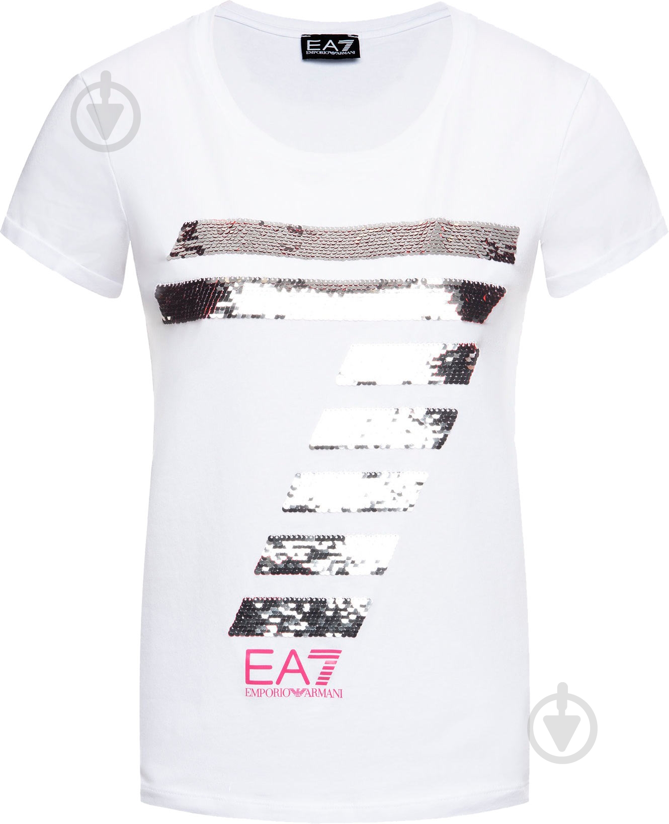 Футболка EA7 T-short 3HTT41-TJ12Z-1100 р.L белый - фото 4