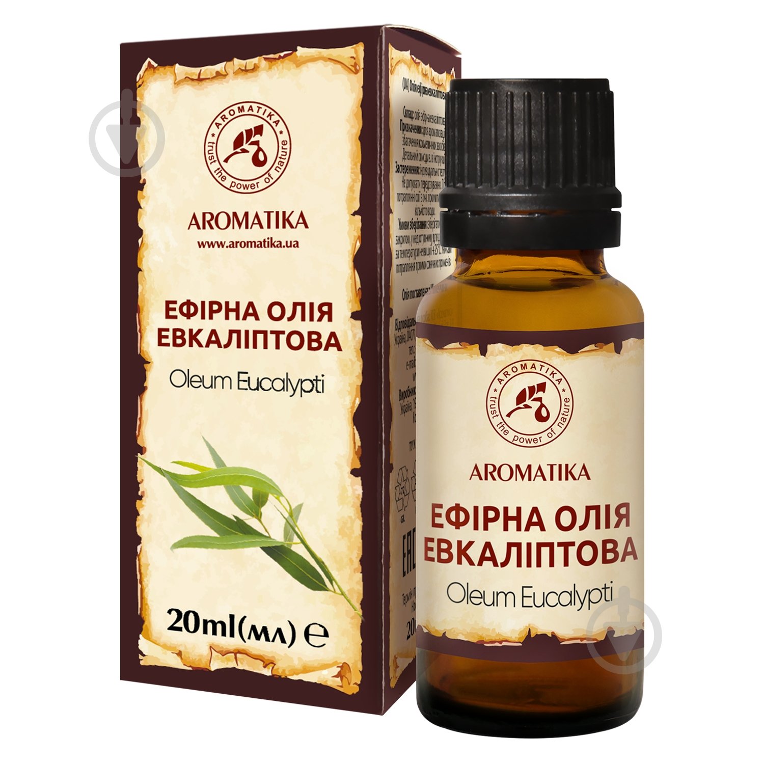 Ефірна олія Ароматика Евкаліптова 20 мл - фото 1