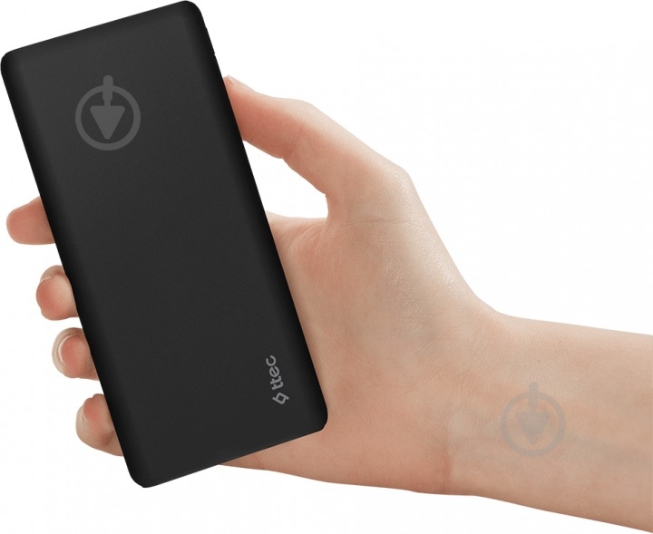 Повербанк Ttec PowerSlim S 10000 mAh black (2BB135S) - фото 6 Повербанк Ttec PowerSlim S 10000 mAh black (2BB135S) - фото 6