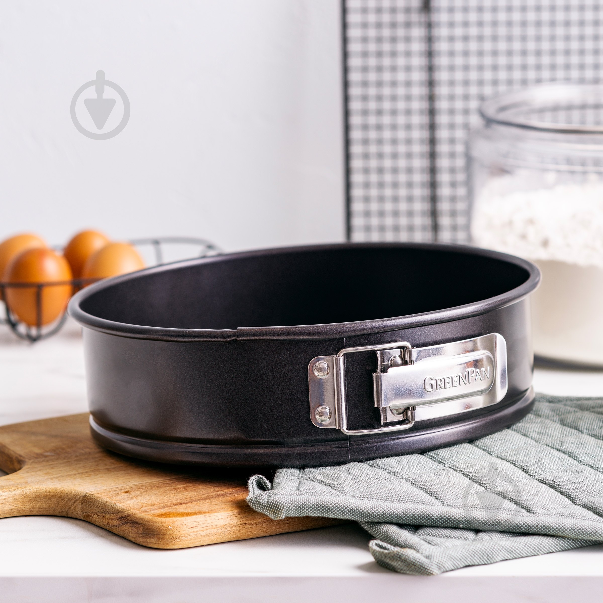 Форма для выпечки раздвижная GreenPan 24 см разъемная (CC007767-001) - фото 6 Форма для выпечки раздвижная GreenPan 24 см разъемная (CC007767-001) - фото 6