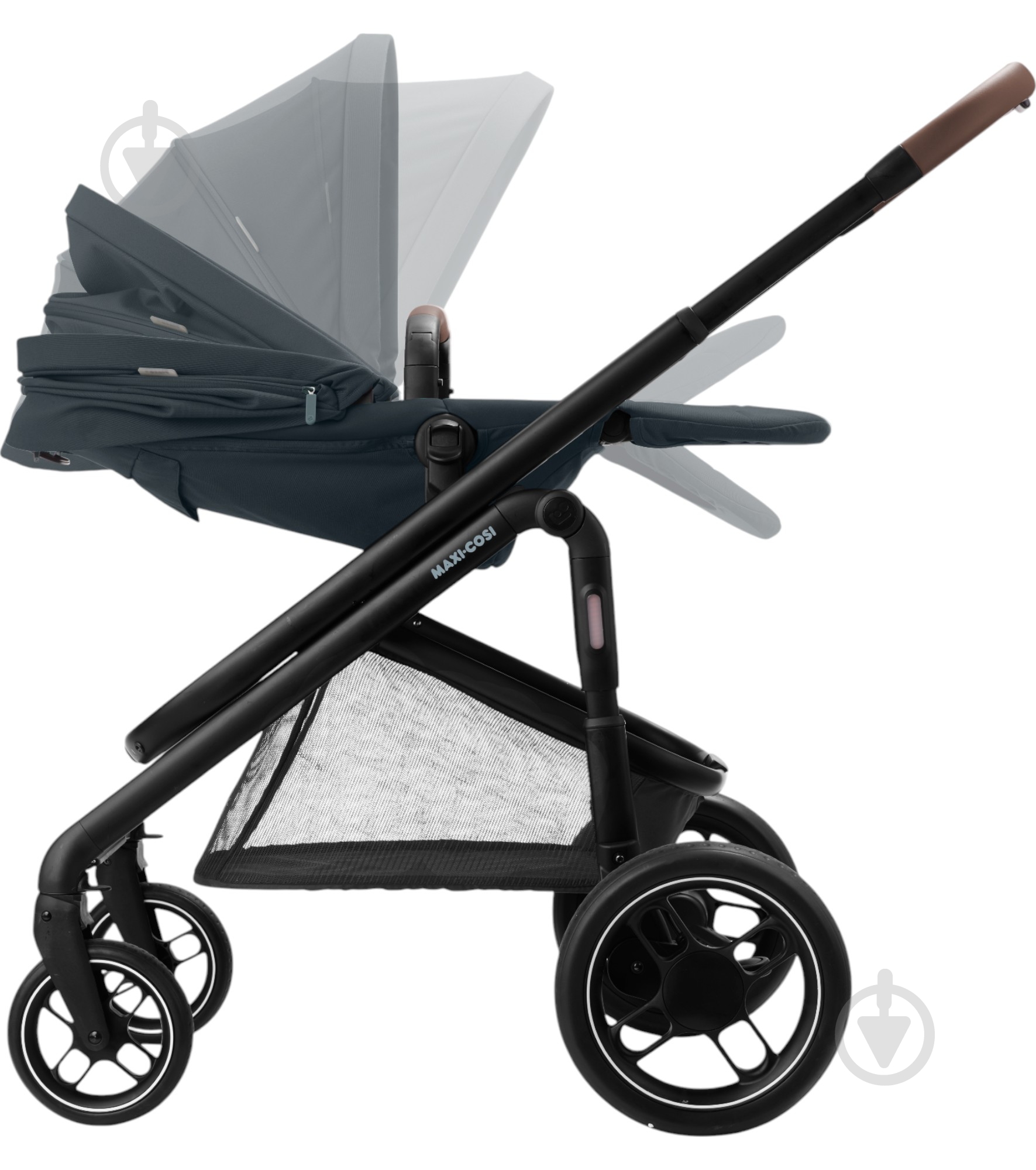 Коляска универсальная 2 в 1 Maxi-Cosi Plaza Plus Essential Graphite - фото 13