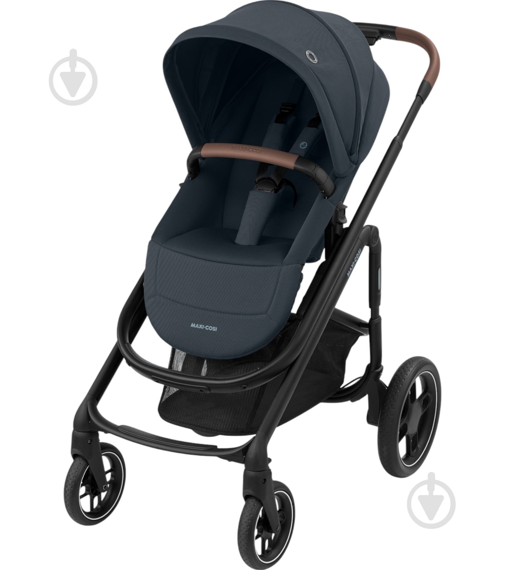 Коляска универсальная 2 в 1 Maxi-Cosi Plaza Plus Essential Graphite - фото 1