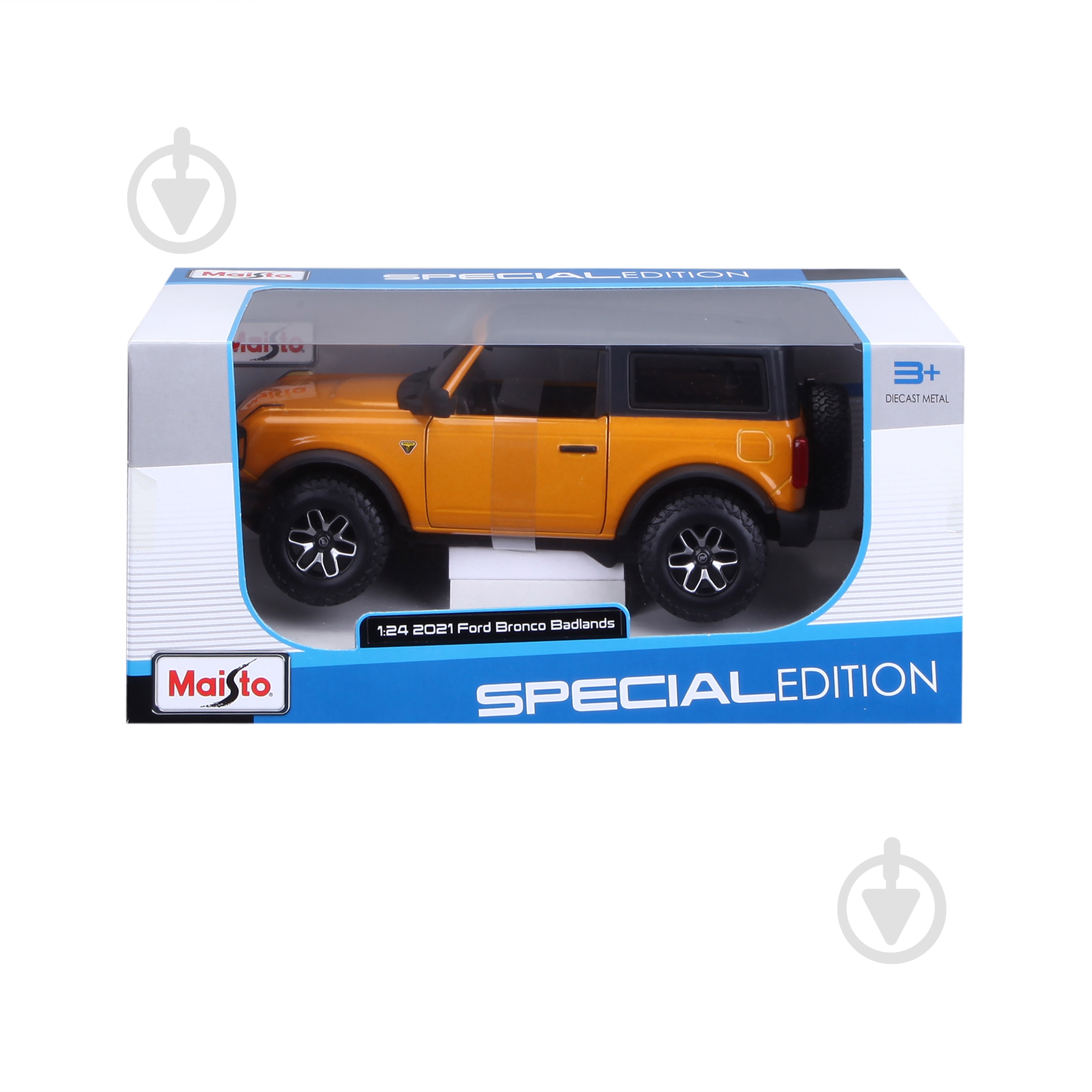Автомодель Maisto Ford Bronco 1:24 31530 met. orange - фото 1