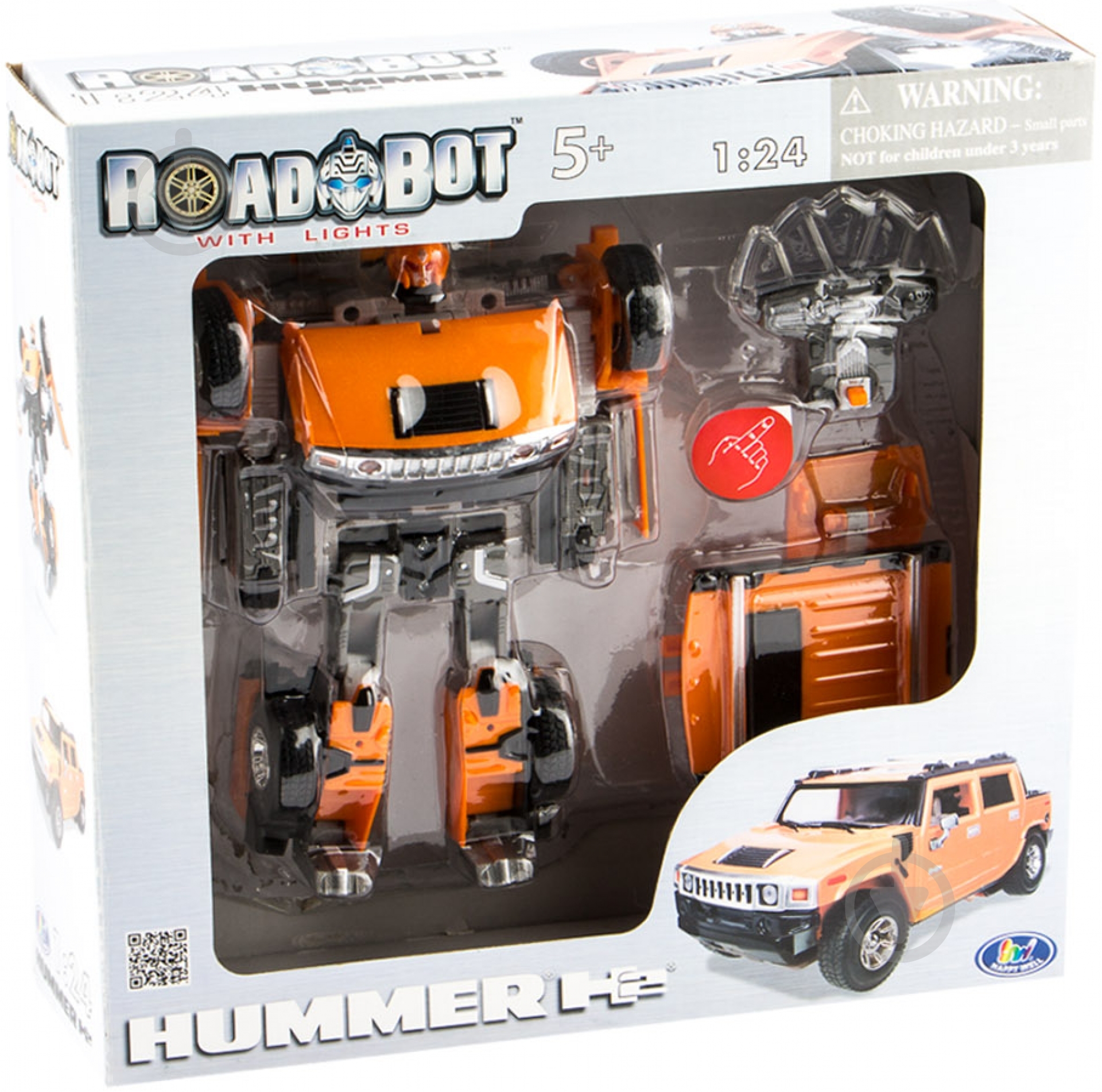 Робот-трансформер RoadBot Hummer H2 SUT 53091R - фото 7