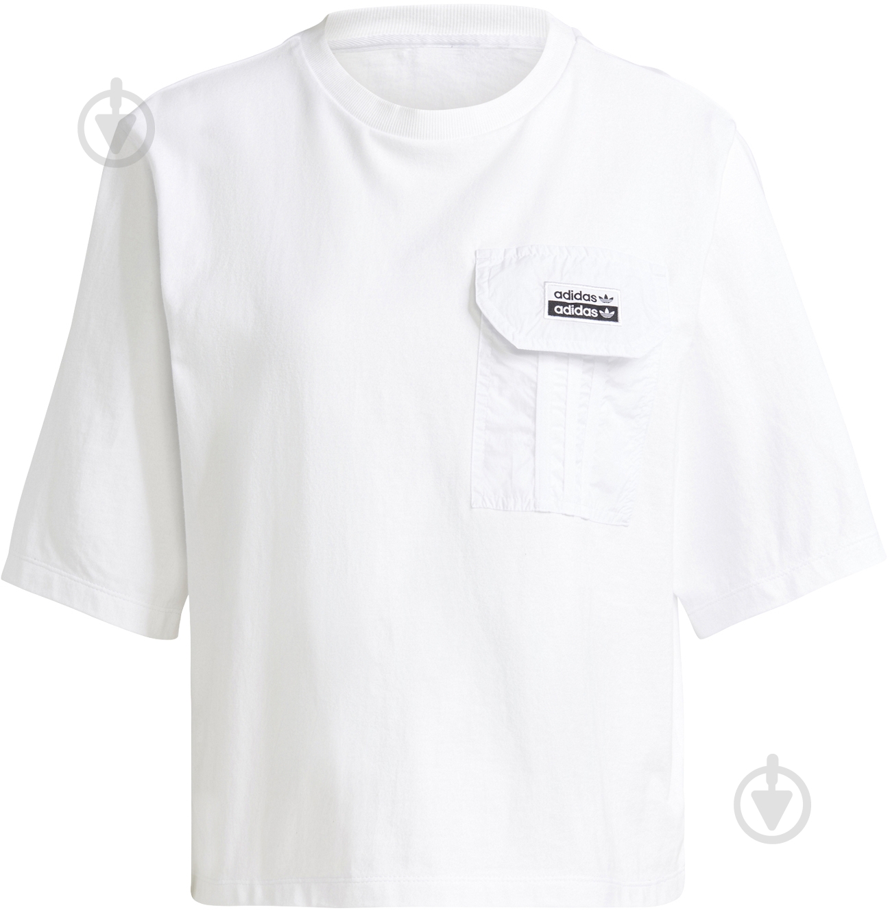 Футболка Adidas TEE GN4251 р.M белый - фото 1