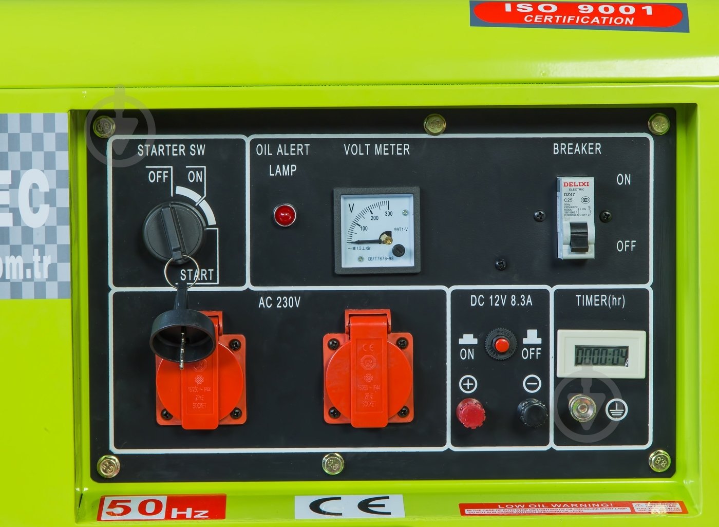 Генератор дизельный Dalgakiran 6 кВт / 7 кВт 220 В GDG 7000 EC - фото 3